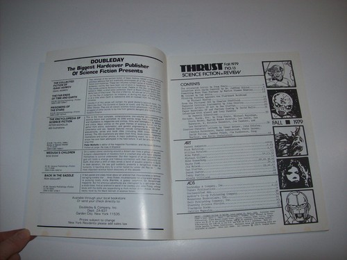 THRUST FANTASCIENZA IN RASSEGNA #13, 1979, Bradley Bishop White - Foto 2 di 9