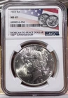 1923 Silver $1 Peace Dollar - NGC MS 62
