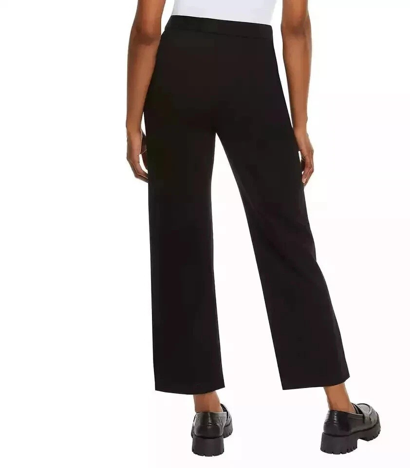 XL Gloria Vanderbilt Women's Cropped Pull On Ponte Pant Black 16 - 18 XL New thumbnail 5