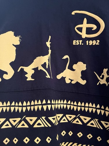 Disney Disneyland Paris Lion King Hakuna Matata Adult Spirit Jersey Size Medium - Bild 7 von 19