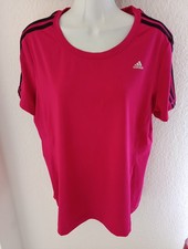 Adidas Climalite Damen Gr.L 42-44 Sport Fitness Shirt Pink Top Zustand Wie Neu