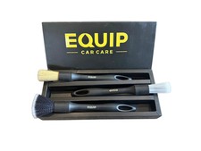 EQUIP DETAILING BRUSH SET Super  Soft Firm Bristles Car Cleaning