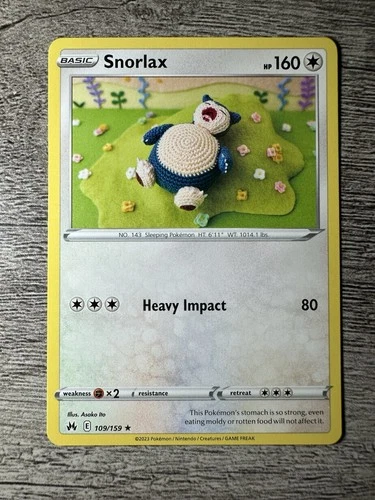 Snorlax 109/159 Crown Zenith Regular