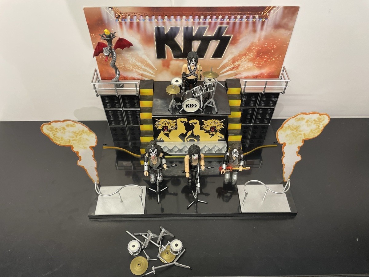 KISS 2002 Smiti Playsets ALIVE II Stage Figure Set #003 Spencer