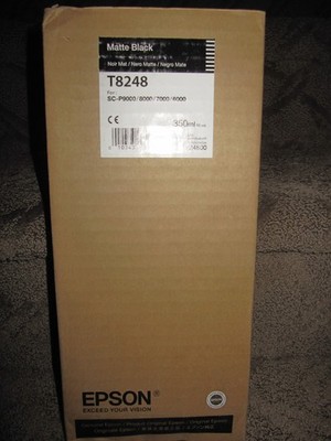 Epson T8248 Matte Black Ink Cartridge Genuine OEM SC-P9000 / 8000  / 7000 / 6000