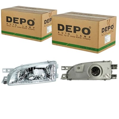 2x DEPO Scheinwerfer L+R für SUBARU IMPREZA GC GF 08.92-12.00