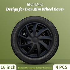 Hubcaps For Iron Rim 16 Inch Wheel Cover Hubcap Rim Cover Set Of 4 Storm Hubcap
