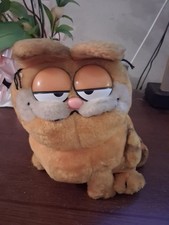 Vintage 1981 Dakin Garfield Fat Kitty Cat Plush Animal 10" Ginger Orange