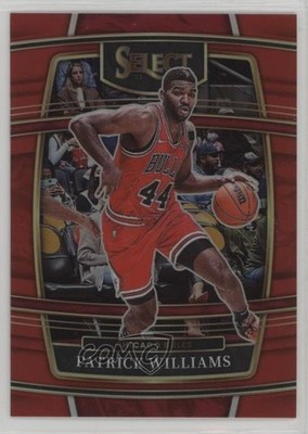 2021-22 Panini Select Concourse Red Prizm 70/199 Patrick Williams #4 w5b