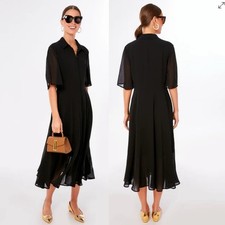 Tuckernuck Pomander Place Black Maeve Maxi Dress Womens Small NWOT Romantic