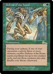 Defense of the Heart #100/143 Urza's Legacy Magic: The Gathering