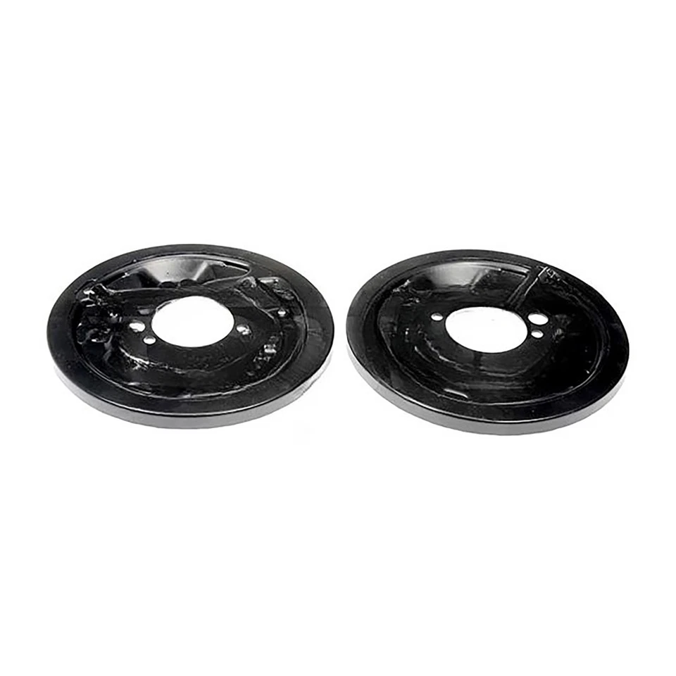 For Subaru Impreza 1997-2003 Brake Backing Plate | Steel | Black | 4 Lug Hole - Imagem 2 de 4