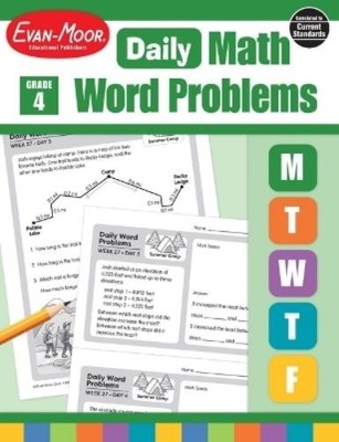 Daily Word Problems Math, Grade 4 Teacher Edition (Taschenbuch)