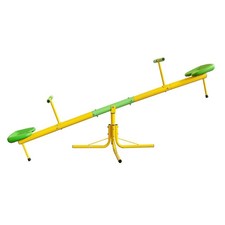 Kids Outdoor Seesaw with 360  Rotation - Steel Playground