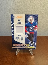 2024 Panini Absolute - War Room Materials Ray Davis Gold / 99 (RC,MEM)