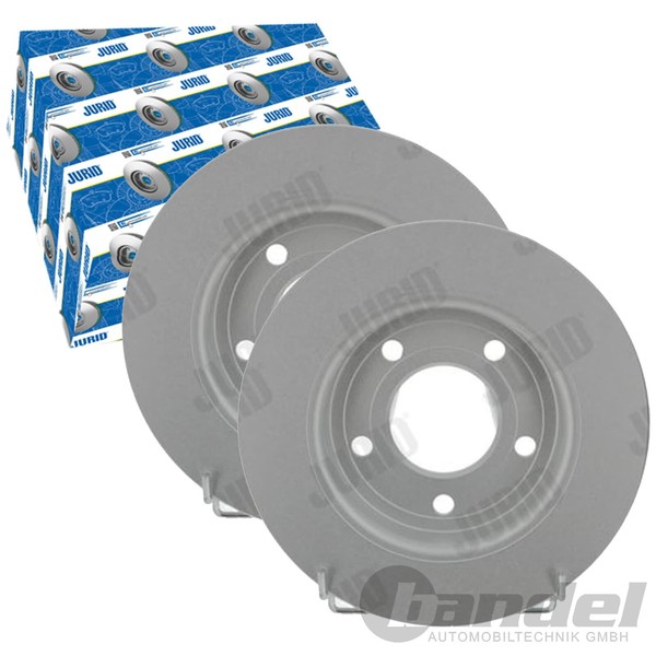 2X Jurid Bremsscheiben Hinten 265Mm Voll Passend FÜR Mazda 3 | 562560JC-image