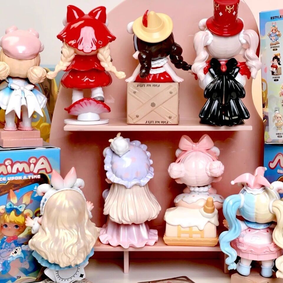 MIMIAフィギュア　莓莓咩&熊熊咩 MIMIA ONCE UPON A TIME Series Mystery Box Dolls Kawaii Action