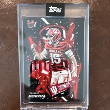 Topps 2026 Now Bowman Fernando Mendoza Indiana Hoosiers #CSFM-A National Champ