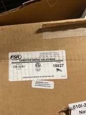 FSR CB-22S Ceiling Box with 2 1 RU Mounts, Smart AC and Fan (EE7)