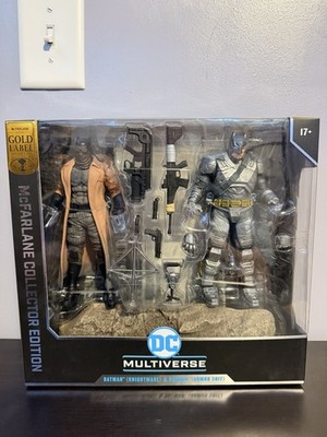 McFarlane DC Batman Knightmare & Armor Suit Gold Label 2-Pack
