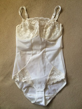 Vintage 38C Cami White Special Request by Glamorise All in 1 Shaper  9539