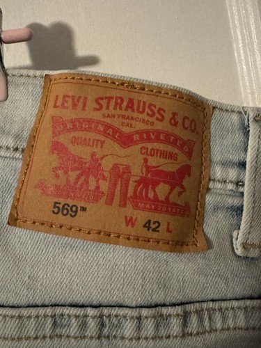 Levi’s Loose Straight Shorts 569 Light Wash NWT - Picture 6 of 11