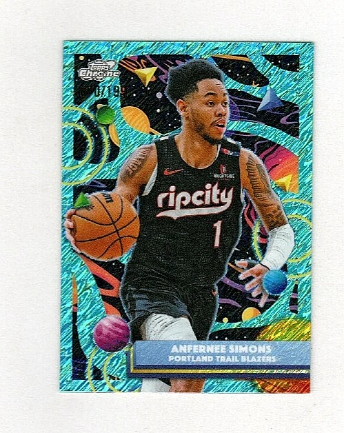 Anfernee Simons Trading Cards for sale | eBay