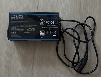 24V 8A Battery Charger   Bright Way Group FC300-240-8000U Lead Acid/AGM/GEL