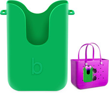 Silicone Phone Holder for Bogg Bags, Compatible Phone Case Attachment, Beach Tot