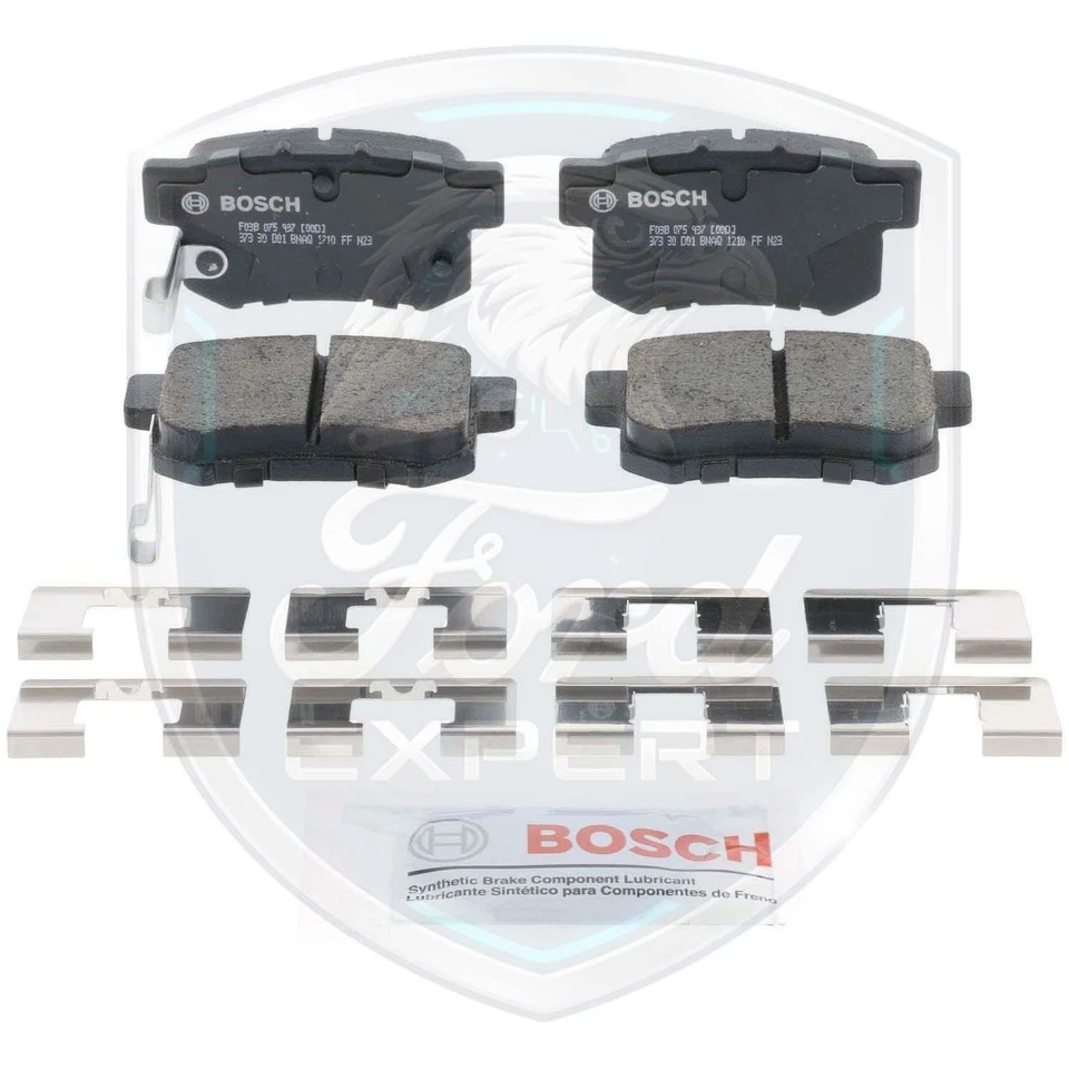 Kit de pastillas de freno delanteras y traseras de cerámica Bosch OEM para Honda S2000 2000-2009 Foto 3 de 4