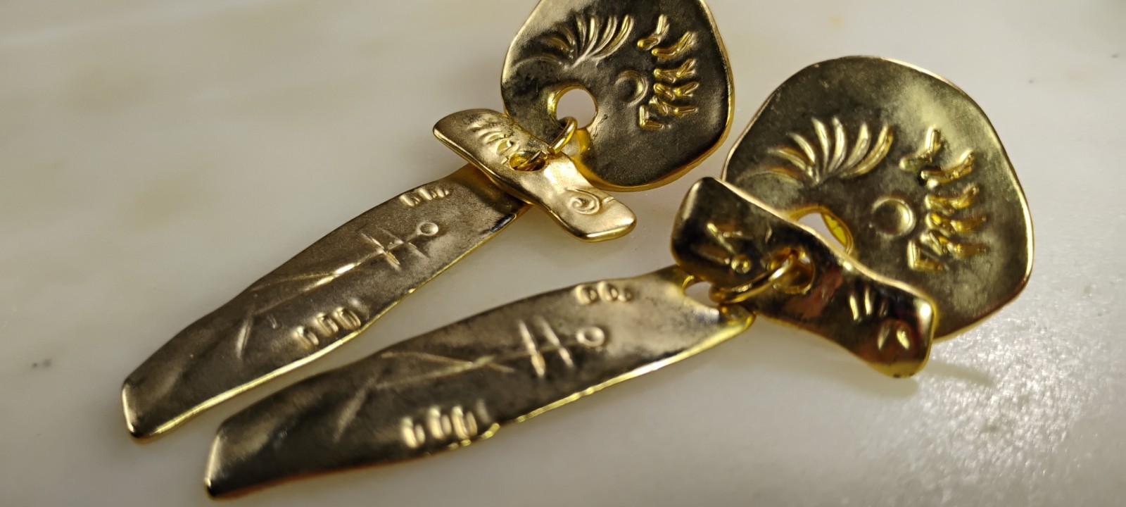 native american designed handcrafted dangle earri… - image 15