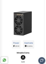 Goldshell AE Box II 54Mh/S, 530W, Aleo Miner