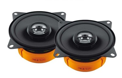 Hertz DCX 100.3  10cm 2-Wege Koax Lautsprecher Boxen 