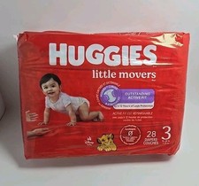 Huggies Little Movers Size 3 packs of 28