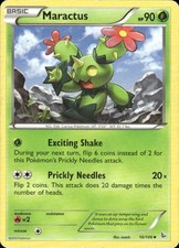 Maractus 10/106 Uncommon Flashfire Pokemon Lightly Played
