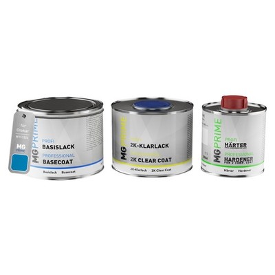 Autolack Set für Otokar M151526 GM40 515T 0018 Akrilik Enamel GÖK Mavisi 1,25L