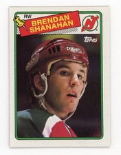 1988-89 Topps Hockey Brendan Shanahan RC #122 New Jersey Devils HOF