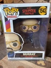 FUNKO Pop! Stranger Things MURRAY with Flamethrower #1543 NEW w/ Protector