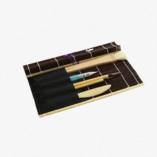 Brown Pocket Brush Organizer
