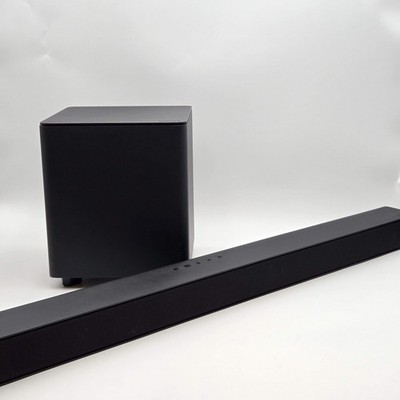 Vizio V21-H8 Soundbar and Subwoofer Combo Black Used
