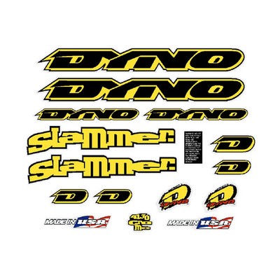 1994 DYNO - Slammer decal set - Catalog version