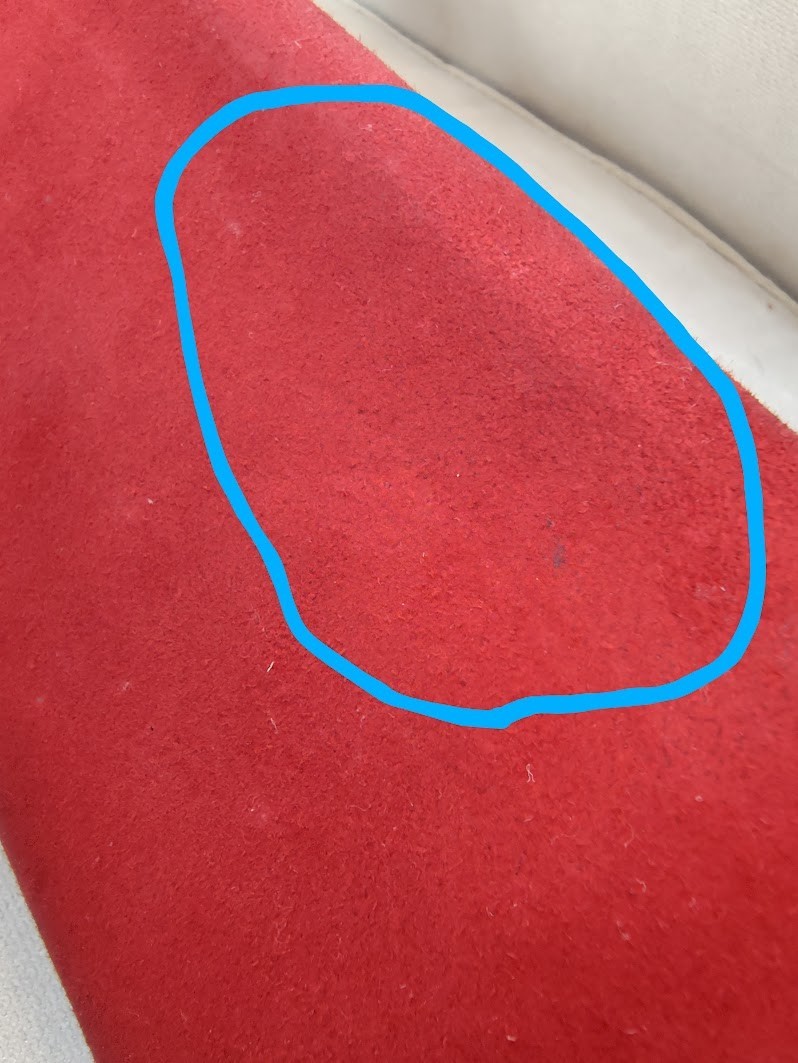 Fendi Long Wallet Purse Suede Red Authentic 455T0410 thumbnail 21