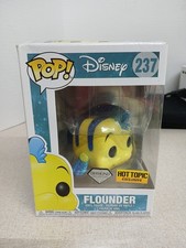 Funko Pop! Figura Disney Flounder Diamond Collection Hot Topic Exclusivo #237