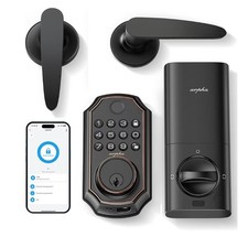 ARPHA Smart Door Lock Keyless Entry Fingerprint Password Auto Lock Keypad Handle