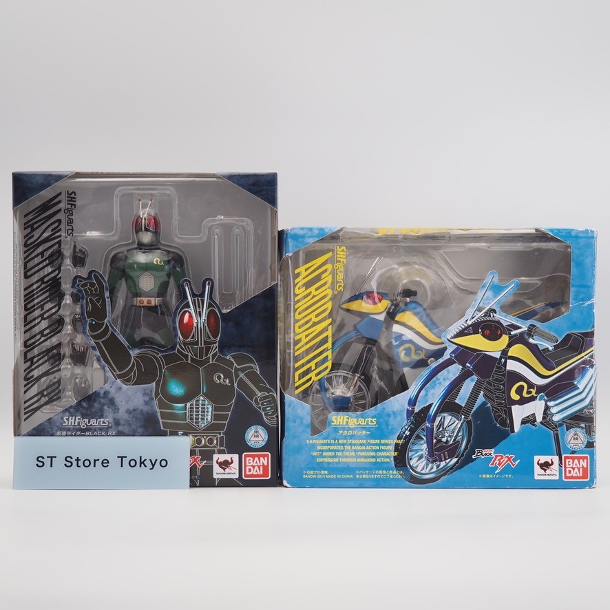S.H.Figuarts Kamen Rider Masked Rider BLACK RX ACROBATTER Set