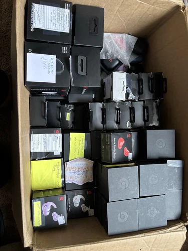 Lot of 99 beats studio Buds ,fit Pro, Powerbeats Studio + FOR PARTS