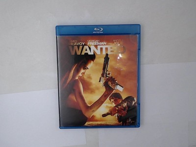 Wanted [Blu-ray] James McAvoy Morgan Freeman  und  Angelina Jolie: