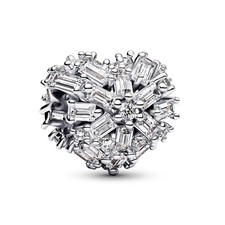PANDORA Bijoux Argent Charm Cœur Étincelant 794240C01