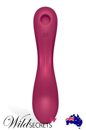 NEW Satisfyer Curvy Trinity 1 Multifunction 6.9 inch 3 in 1 Vibrator, G Spot - Picture 2 of 7