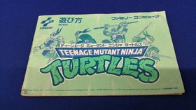 KONAMI Teenage Mutant Ninja Turtles Famicom Software